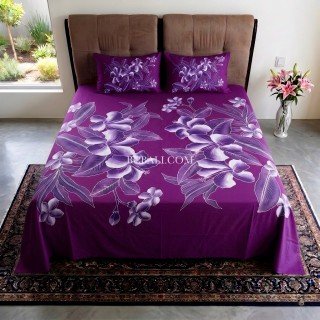 Hot Sale Rayon bedsheet Hand Painted 2026